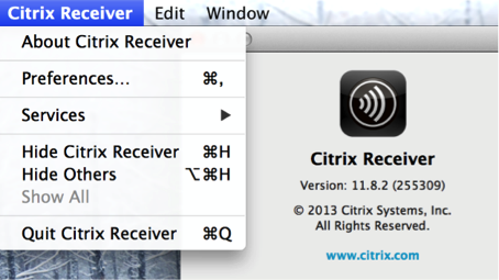 Citrix receiver for mac build number 13011